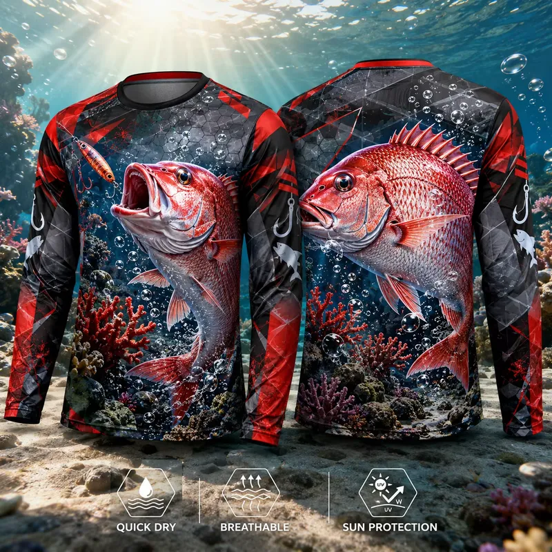 Kemeja Pancing Lengan Panjang  - Fishing Shirt Uv Protection ulasan dan harga