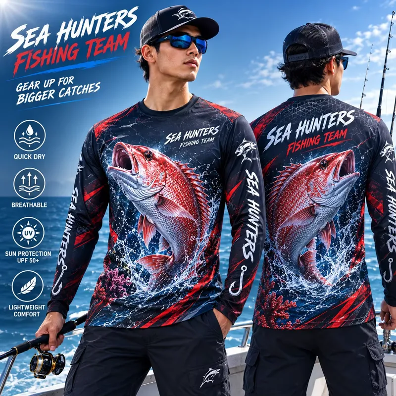 Kemeja Pancing Lengan Panjang  - Fishing Shirt Uv Protection ulasan dan harga