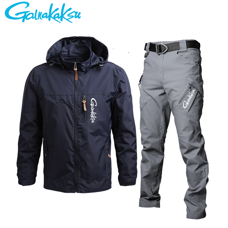 Setelan jaket Dan celana bertu - Fishing Rain Suit ulasan dan harga
