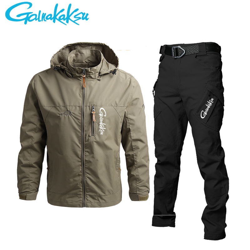 Setelan jaket Dan celana bertu - Fishing Rain Suit ulasan dan harga