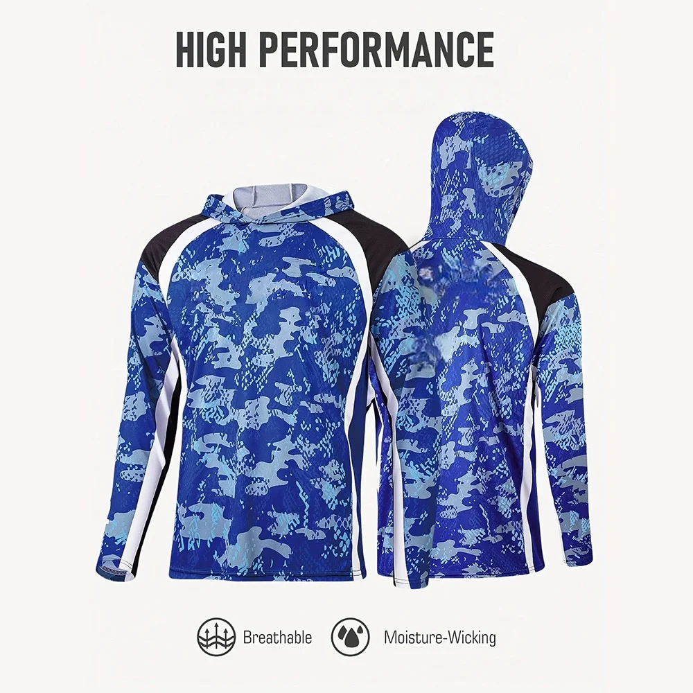 Pakaian Memancing Pria, Kemeja - Fishing Shirt Uv Protection ulasan dan harga