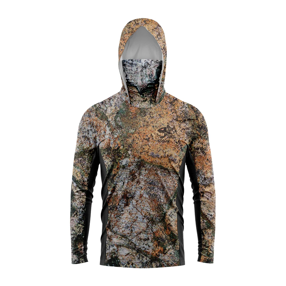 Hoodie Pancing dengan Motif Ka - Fishing Shirt Uv Protection ulasan dan harga