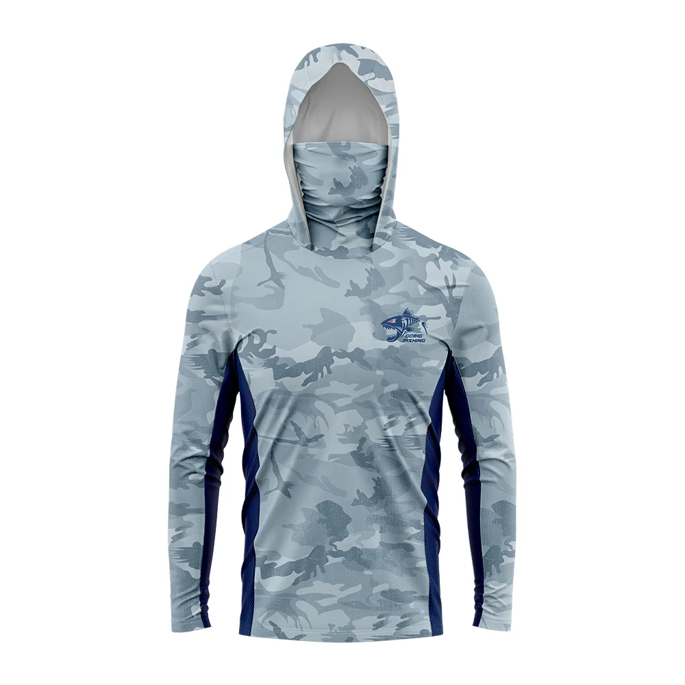 Hoodie Pancing dengan Motif Ka - Fishing Shirt Uv Protection ulasan dan harga