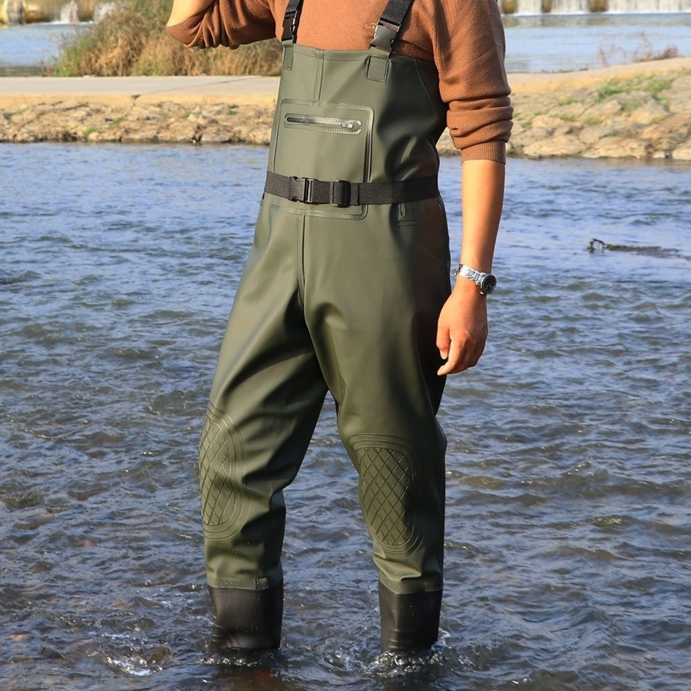 Setelan Memancing PVC yang Nya - Fishing Pants Waterproof ulasan dan harga