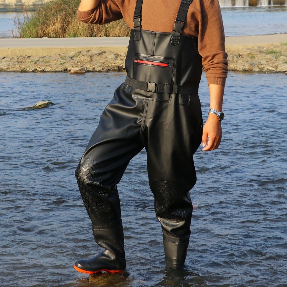 Setelan Memancing PVC yang Nya - Fishing Pants Waterproof ulasan dan harga