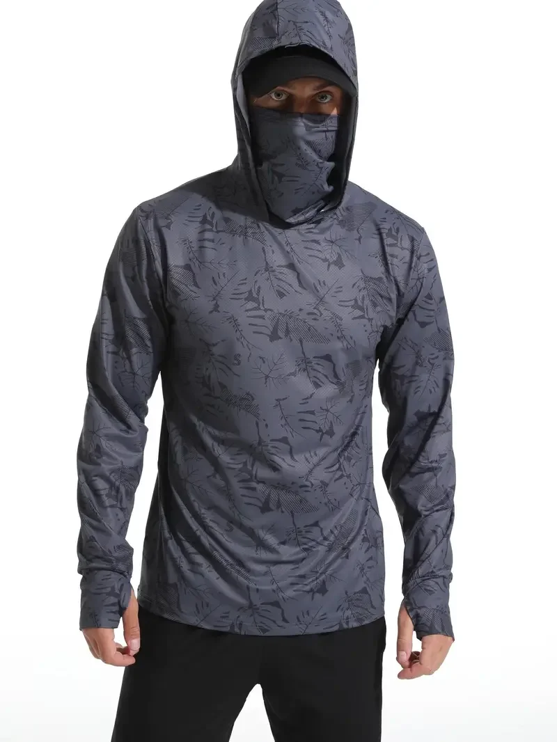 Baju Memancing dengan Tudung,  - Fishing Shirt Uv Protection ulasan dan harga