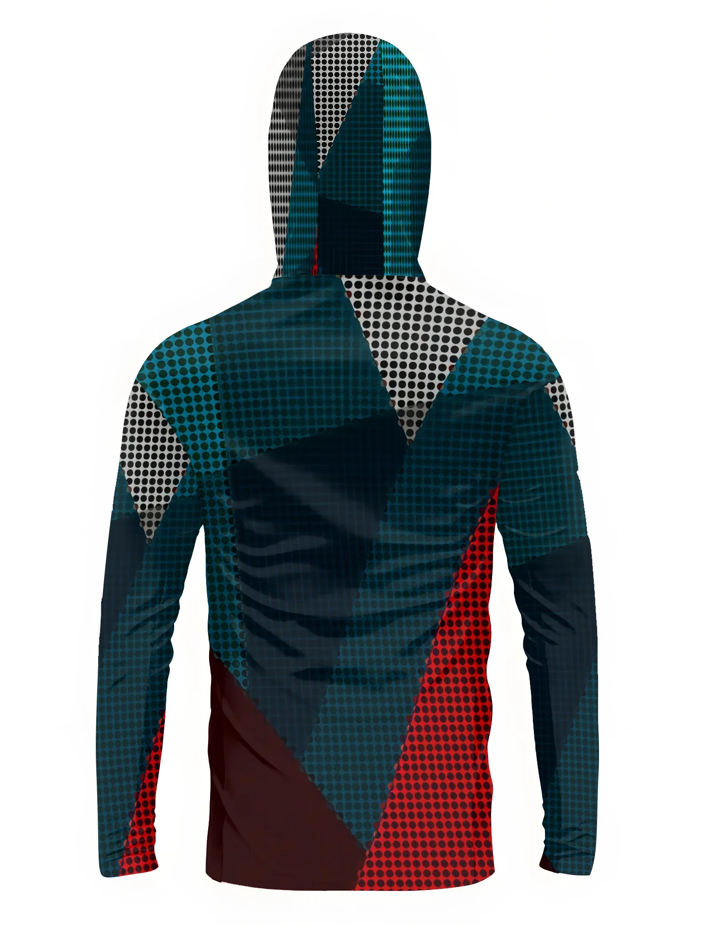 Hoodie Pancing Pria Lengan Pan - Fishing Shirt Uv Protection ulasan dan harga